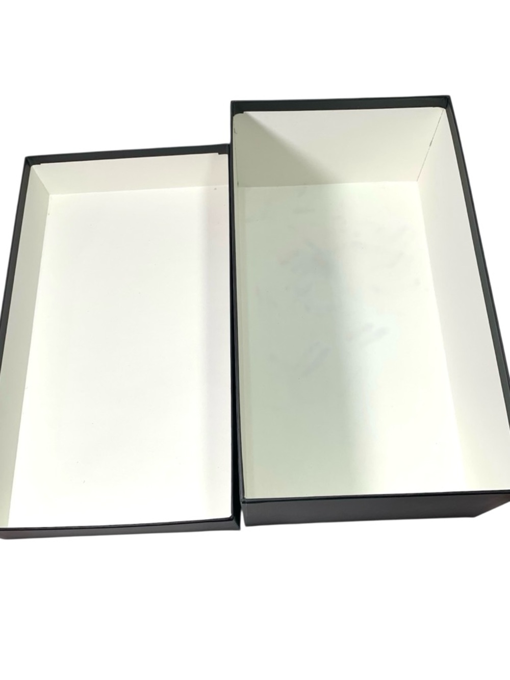 Gucci Black and Off White Logo Shoe Box Dust Bag Ribbon - Picture 5 of 7